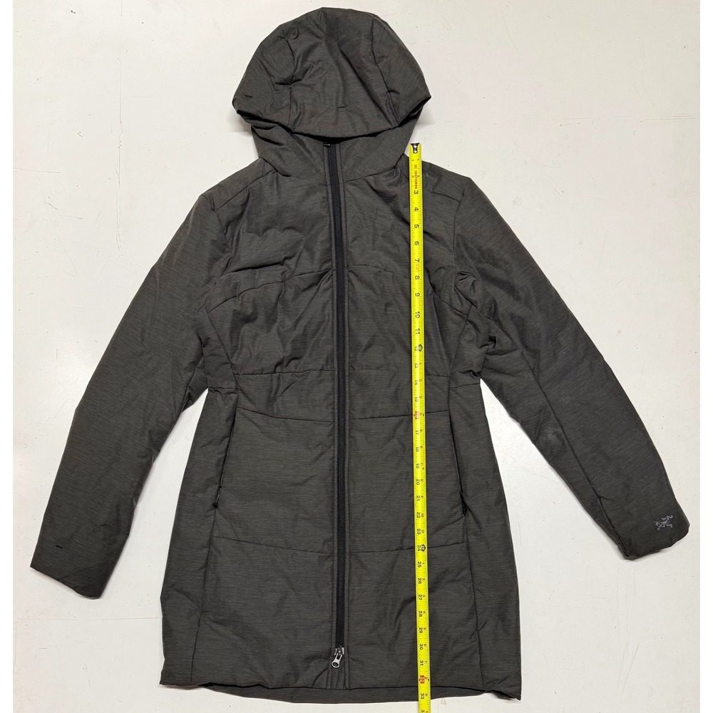 Arc'teryx Darrah Insulated Hooded Parka Jacket Womens Size‎ Medium Charcoal Gray